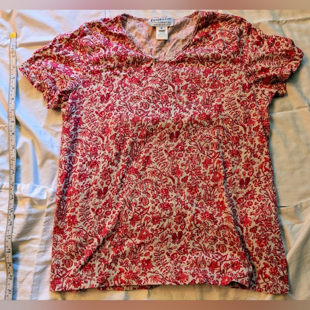 Pendleton Pink Floral T-shirt